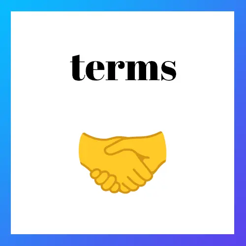 Terms